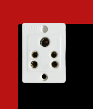 chakor socket 10A (BEKALITE HEAVY BRASS)