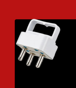 THREE PIN SHOO LIGHT PLUG (20 amp)